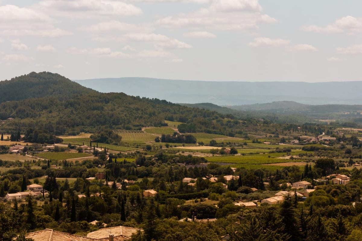 Panorama Les Grenadiers de Saint Sat en Luberon  - Gites et maison de vacances